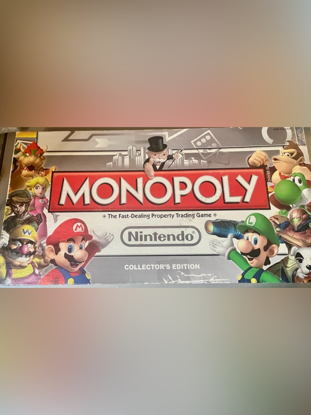 2010 Nintendo Monopoly Collector's Edition Board Game Complete